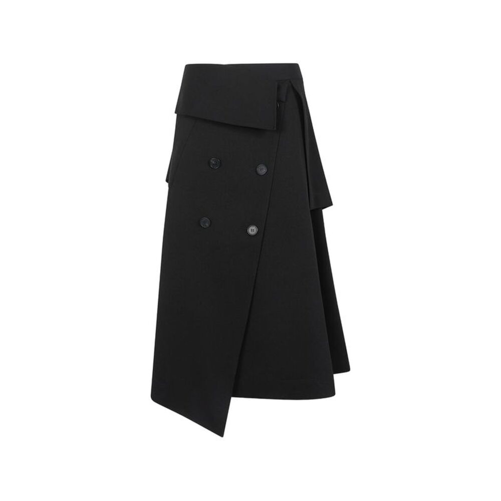 Rohe Black Skirts - Asymmetric & Draped Skirts Women
